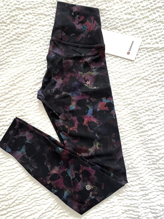 lululemon athletica Pants - Lululemon Wunder Train High Rise Tight 28” Opulent Floral Black Multi NWT Size 4